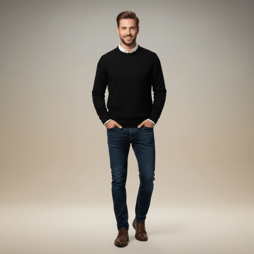 Ethan | Classic Warm Men's Sweater for Fall and Winter