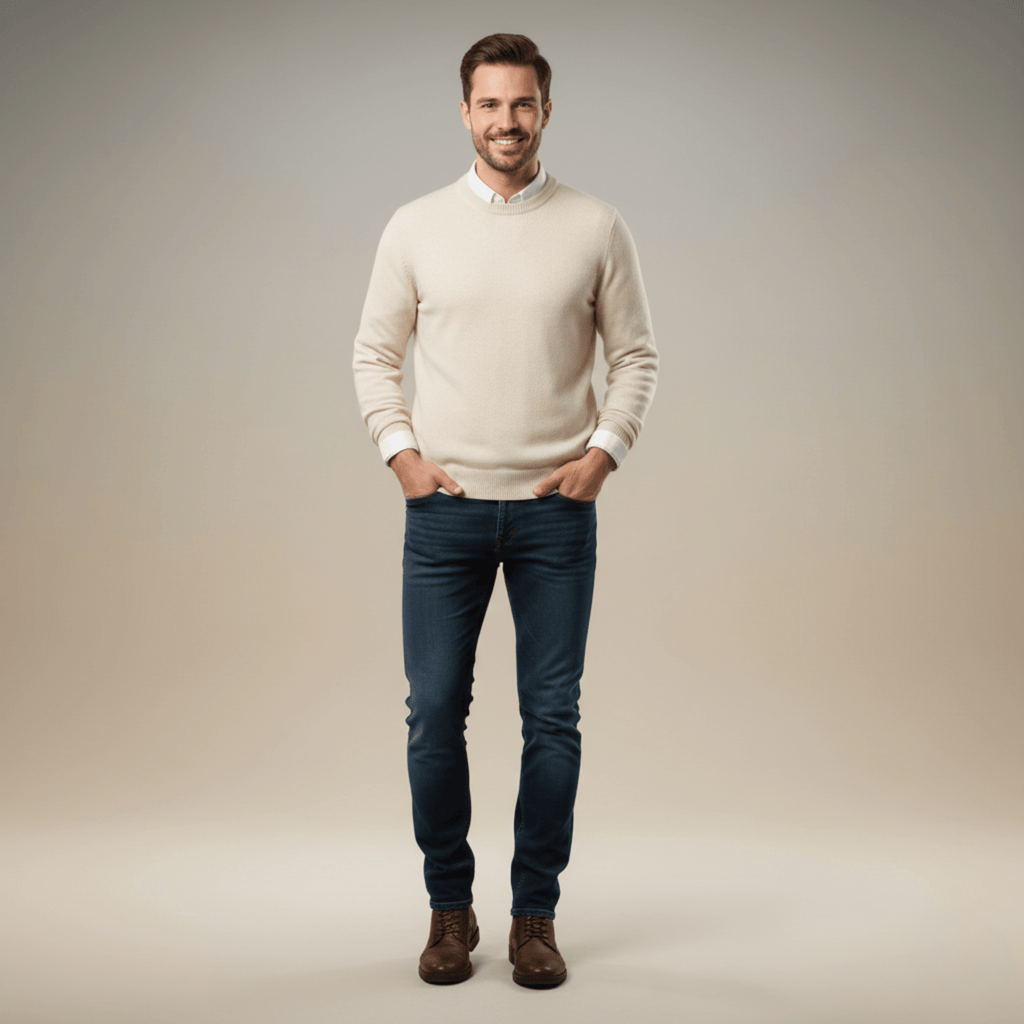Ethan | Classic Warm Men's Sweater for Fall and Winter