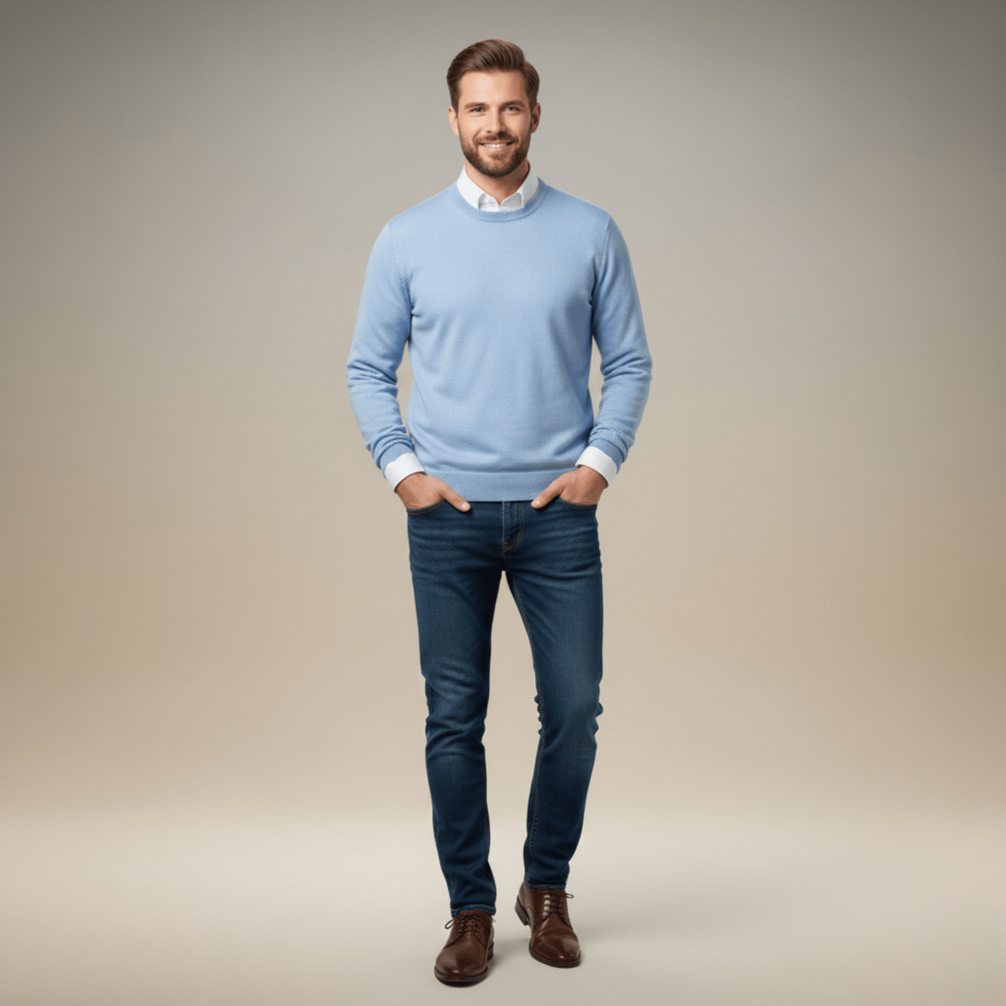 Ethan | Classic Warm Men's Sweater for Fall and Winter