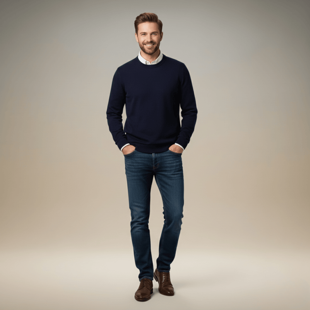 Ethan | Classic Warm Men's Sweater for Fall and Winter