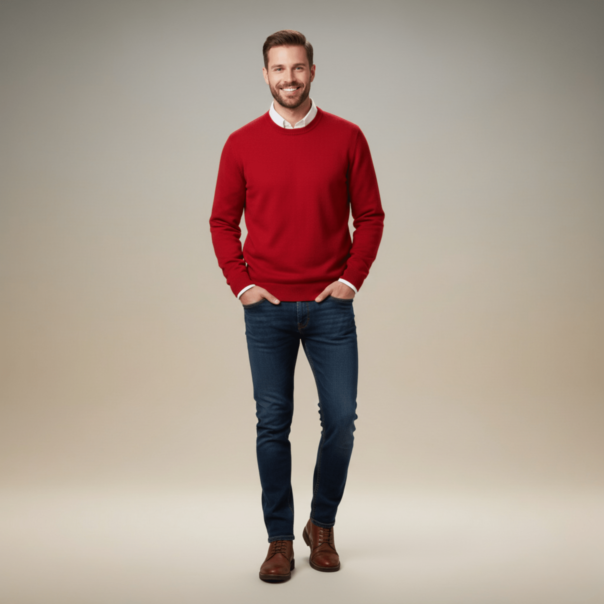 Ethan | Classic Warm Men's Sweater for Fall and Winter